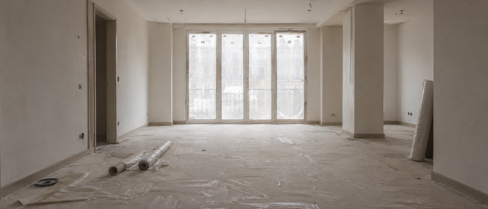 Estado inicial del caso: La obra se entregaba el viernes. Llegamos el miércoles. — Gràcia, Barcelona